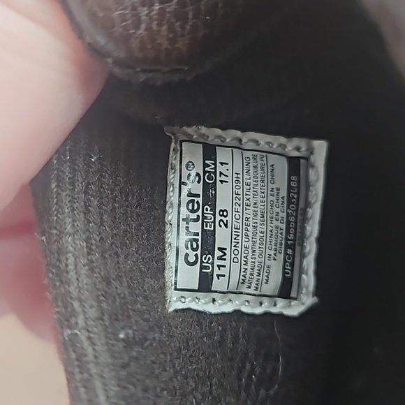 Carters toddler 11 boots - Picture 2 of 2